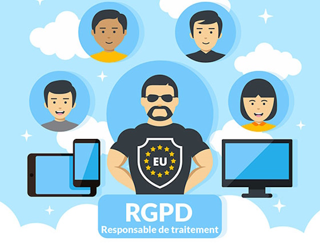 Responsable du traitement des données