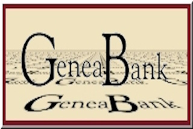 Logo GeneaBank, base de données généalogiques avec plus de 113 millions d’actes